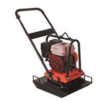 Compacteur portatif à plaques c100 à essence approuvé CE