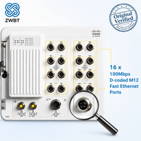 Commutateur Cisco Catalyst IE-3400H-16FT-A, robuste, IP67, 16x FE M12 D-Coded, -40°C à 75°C, montage mural, sans ventilateur, Network Advantage