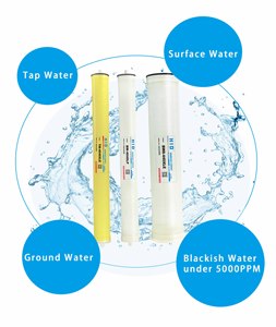 Membrane RO industrielle 4040 en fibre de <span class=keywords><strong>verre</strong></span>, rejet de sel de 99,8 %, 2 600 GPD, 225 PSI, <span class=keywords><strong>pour</strong></span> eau saumâtre - certifiée ISO9001 - Product Image 5
