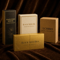 Minyak Biji Jintan Hitam LCHBIO 100% Murni Cold Pressed Nigella Sativa Pemasok Grosir Massal Thymoquinone 2% Minyak Pembawa Ekspor