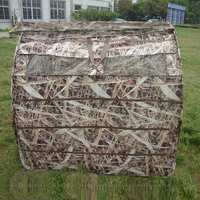 Tente de camouflage tente de chasse fournitures de chasse abri aérien pour oiseaux tente pour 2 personnes