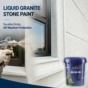 Pintura con Efecto Piedra Antideslizante y Pintura para Exteriores con Efecto Piedra para Fachadas de Bares en Azoteas, Venta al Por Mayor Directa de Fábrica - Product Image 1