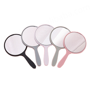 Logo personnalisé Mini miroir cosmétique de voyage portable Miroir de maquillage à main d'un seul côté - Product Image 1