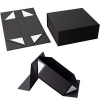 Boîte pliable magnétique en forme de livre, logo personnalisé, carton rigide solide, emballage magnétique, boîtes cadeaux en papier