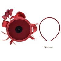 Cheveux de fête quotidiens pour dames Bandeau à plumes d'église Fascinator Flower Women Banana Hair Clip Hairnet Hair Accessories