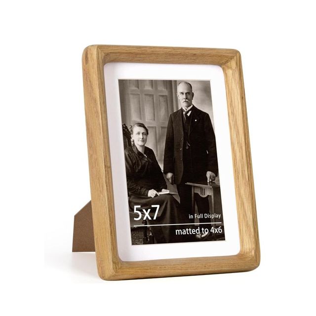 Wooden Picture Frames Natural Oak Wood Solid Wood Photo Frame