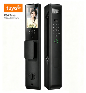 Cerradura Inteligente WiFi K36 Tuya con Reconocimiento Facial, Huella Dactilar y de Palma de la Mano, Cerradura Digital con Acceso Remoto para Hotel y Apartamento - Product Image 1