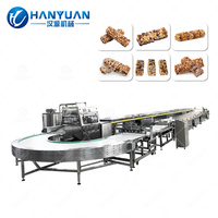 Casse-Croûte sain Chocolat revêtement machine de barre de céréale ligne