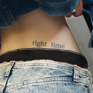 Scritta artistica citazione <span class=keywords><strong>tatuaggio</strong></span> temporaneo Semi permanente <span class=keywords><strong>tatuaggio</strong></span> impermeabile per 2 settimane realistico <span class=keywords><strong>tatuaggio</strong></span> a base di erbe per il corpo del braccio - Product Image 4