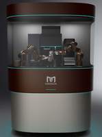 Distributeur automatique de café robotisé d'intérieur, marque Franke, capacité 150-200 tasses de 8 oz, application WeChat