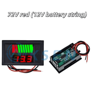 Batteria AI-KSEN del veicolo elettrico 12/24/48/60/72/84V, Display del misuratore di livello della batteria, tensione della batteria al litio CC - Product Image 4