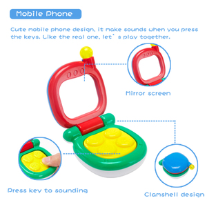 10 hochets en plastique pour bébés nouveau-nés, pour <span class=keywords><strong>faire</strong></span> bruit et stimuler le développement - Product Image 3