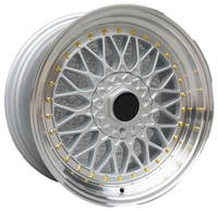Rines de Aluminio Forjado de Alta Resistencia JG de 17-22 Pulgadas para Autos, Diseño de Malla Cromada, Serie 3, 5 y 7, Rines de Alto Rendimiento, Estándar JWL VIA