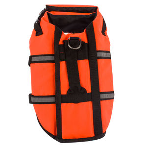 Gilet de sauvetage réfléchissant pour chien orange - Product Image 1