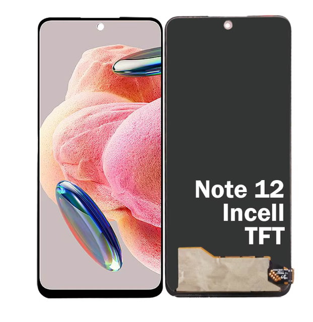 Wholesale Phone LCD Screen Replacement for Redmi Note 12 6.7" 400cd+ Luminance In-cell Display 1 Year Warranty