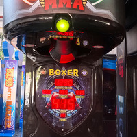 Jeux d'arcade boxeur à pièces pour jeux d'intérieur Machine de boxe électronique ultime à poinçonner
