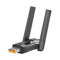 Adaptateur WiFi USB WiFi 6 AX900 BT5.4 Carte réseau sans fil 2.4G&5GHz 900Mbps Récepteur Wi-Fi USB pour PC/Ordinateur portable Dongle