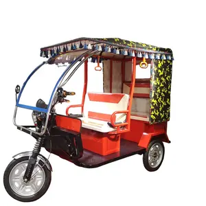 Tricycle électrique tuk disponible en 38 couleurs, vente directe depuis l'usine