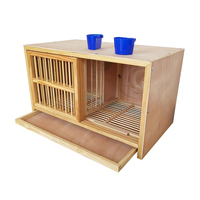 Accessoires pour pigeons toutes saisons, directement de l'usine, nichoirs en bois modulaires, cages d'élevage pour pigeons.