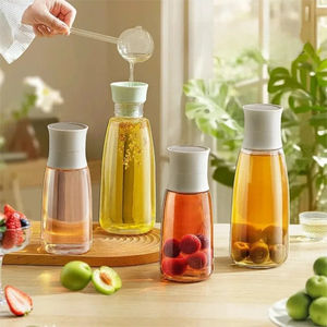 Bouteille en verre épais pour thé glacé aux fruits, saké ou vin, avec joint hermétique, design minimaliste, idéale pour les réceptions à domicile - Vente en gros - Product Image 2