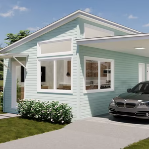 Factory-Produced Light Steel Prefabricated Villa Portable Tiny Home Container House Modular Prefabricated Houses Sandwich Panel - Product Image 1