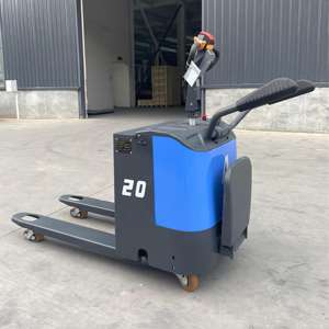 Zhongli Forklift listrik 2 Ton kapasitas beban ritel alat tulis mengemudi hidrolik pengangkat penumpuk palet bongkar muat - Product Image 4