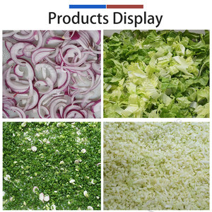 FC-301 Multifunctional Vegetable Cutting <b>Machine</b> Commercial Dual Heads Vegetable <b>Chopping</b> Dicing Shredding Slicing <b>Machine</b> - Product Image 4