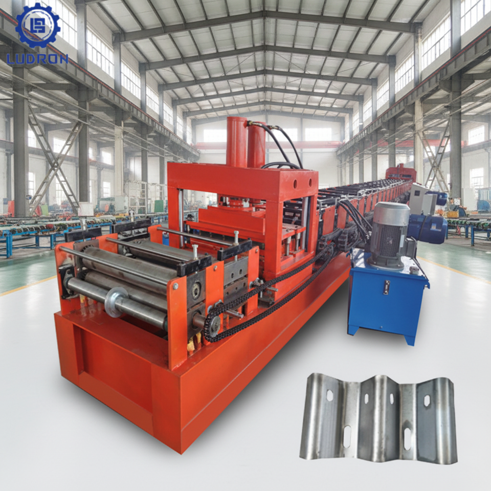 2026 Customized Expressway Safety Barriers Forming Machine Highway ...