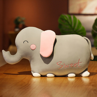 Oreillers de voiture licorne en peluche animale en gros oreiller en peluche personnalisé corgi rhinocéros animal en peluche