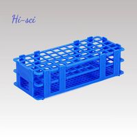 Wholesale Laboratory Equipment test Tube Rack Plastic 90, 60, 40, 24, 21 Hole 13mm test Tube Display Stand