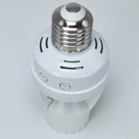 Portalámparas con Sensor de movimiento E27 PIR Interruptor de Sensor Portalámparas de plástico para soluciones de iluminación inteligente