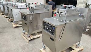 Friggitrice a Pressione Verticale ad Alta Efficienza con Filtrazione dell'Olio per Negozi di Fast Food e Pollo Fritto - Product Image 5