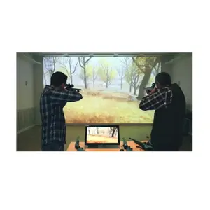 Sistema di proiezione a parete interattiva pistola parete giochi di tiro interattivo 30 punti di tocco