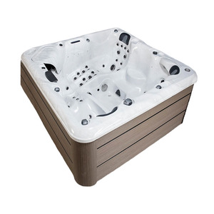 Bon marché Spa <span class=keywords><strong>de</strong></span> massage extérieur à jet tourbillon Baignoire spa 4 personnes en acrylique pour piscine - Product Image 1