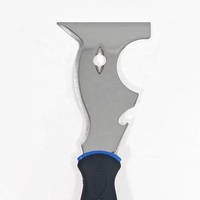 Spatule-racloir professionnelle en acier inoxydable de 3 pouces pour le remplissage de fissures, le plâtre, le cloison sèche, outil manuel de bricolage