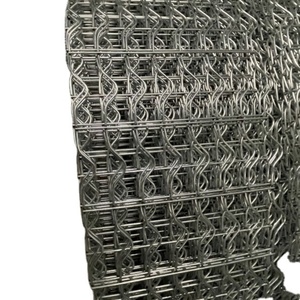 HANGSHUN Grillage soudé renforcé en acier galvanisé à chaud 8 brins, maille 25,4x67mm, diamètre du fil 1,6-2,8mm pour gaz - Product Image 1