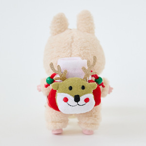 Giáng sinh Quà tặng Túi Ba lô Santa Snowman cho phim hoạt hình dễ thương đồ chơi động vật sang trọng Ba lô bông búp bê quần áo thiết lập cho labubu tuổi 14 + - Product Image 5
