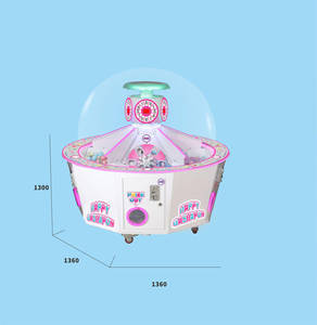 Machine <span class=keywords><strong>de</strong></span> jeu d'<span class=keywords><strong>île</strong></span> multijoueur d'arcade commerciale aire <span class=keywords><strong>de</strong></span> jeux pour enfants grue à bonbons à jetons matière plastique 1 an - Product Image 6