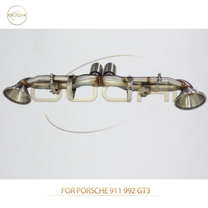 Sistema di Scarico Elettronico Ouchi con Valvola per Porsche 911 992 <span class=keywords><strong>GT3</strong></span>, Impianto di Scarico Catback in Acciaio Inox ad Alte Prestazioni - Product Image 5