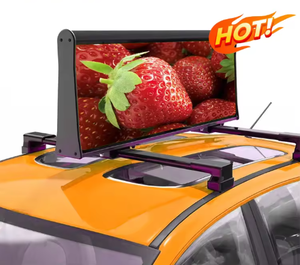 Vente directe d'usine, écran LED pour voiture, écran LED P5 pour voiture, écran LED pour toit de taxi, double face, 4G Wifi, OEM Factory - Product Image 3