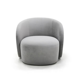 Modern Italian Fabric Tufted Chaise Lounge Sofa <b>Chair</b> with Fixed Base Bedroom Light Luxury Leisure Furniture <b>Cushion</b> Sofa <b>Chair</b> - Product Image 4