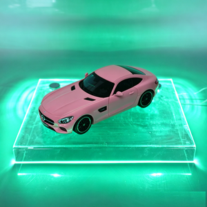 Base de exhibición acrílica iluminada por LED al por mayor para colección de coches a escala - Product Image 2