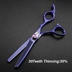 Tijeras de Peluquería Profesionales de Acero Inoxidable con Punta Afilada, Color 6.0, para Adelgazar el Cabello, Herramienta de Belleza Personalizada - Product Image 6