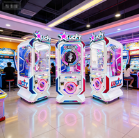 Promotion NAUGHTY DOG LPJ-MTL2 Machine à griffes d'arcade Roue de la Fortune (Verre trempé et métal) pour Parc d'attractions, Version anglaise en gros