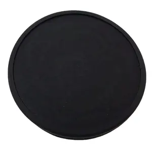 Tapa de lente de plástico de 80mm, color negro, personalizada, de alta calidad