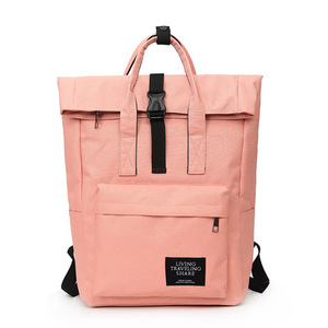 <span class=keywords><strong>Zaino</strong></span> Trendy e Alla Moda con Chiusura Arrotolabile Rosa Chiaro 2026 per Ragazze, Borsa per Laptop e <span class=keywords><strong>Scuola</strong></span> - Product Image 2