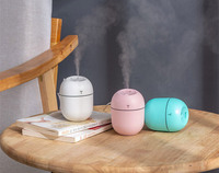 T Diffuseur humidificateur d'air diffuseur d'huiles essentielles pulvérisateur de brouillard d'eau à ultrasons changeur de lumière multicolore aide au sommeil YS