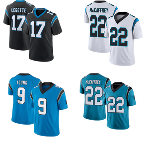 Jersey Sepak Bola Amerika Carolina Berkualitas Tinggi, Logo Jahit, Kaos Bordir, Jersey Sepak Bola Amerika Custom dengan Logo - Product Image 1