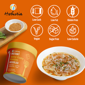 Cà ri cay có hương vị keto thân thiện với thực vật dựa trên sợi cao pho Konjac mì - Product Image 2