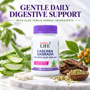 Fabricante de Suplementos Nutracéuticos Shecome Cascara Sagrada con Aloe Vera para el Apoyo Digestivo, 90 Cápsulas de Cascara Sagrada - Product Image 3